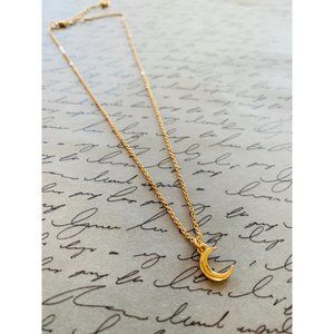Crescent Moon Necklace